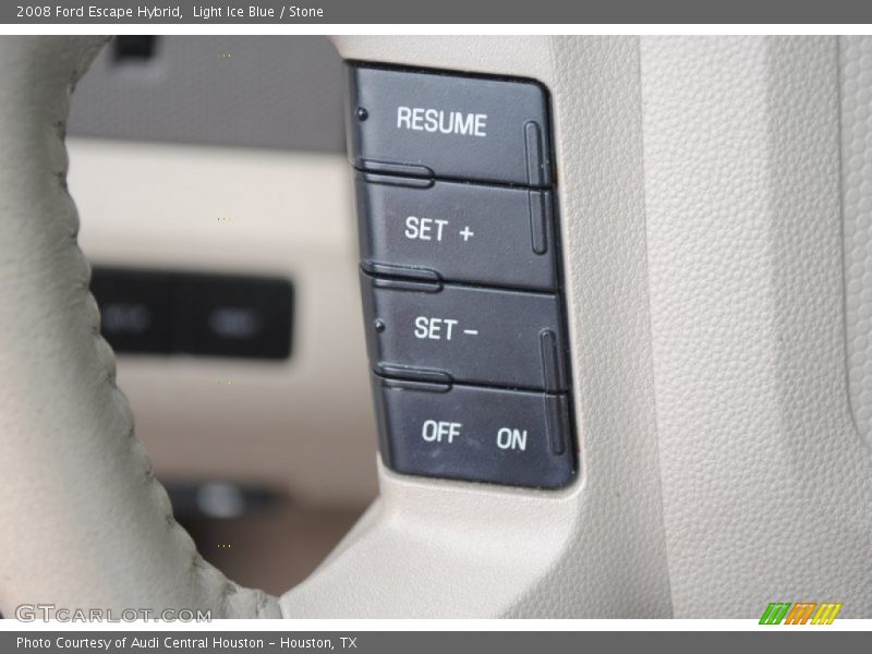 Light Ice Blue / Stone 2008 Ford Escape Hybrid