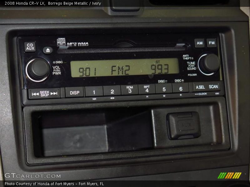 Audio System of 2008 CR-V LX