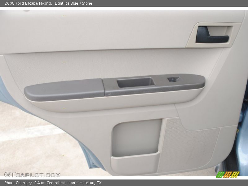 Light Ice Blue / Stone 2008 Ford Escape Hybrid