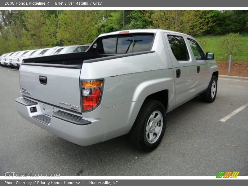 Billet Silver Metallic / Gray 2008 Honda Ridgeline RT