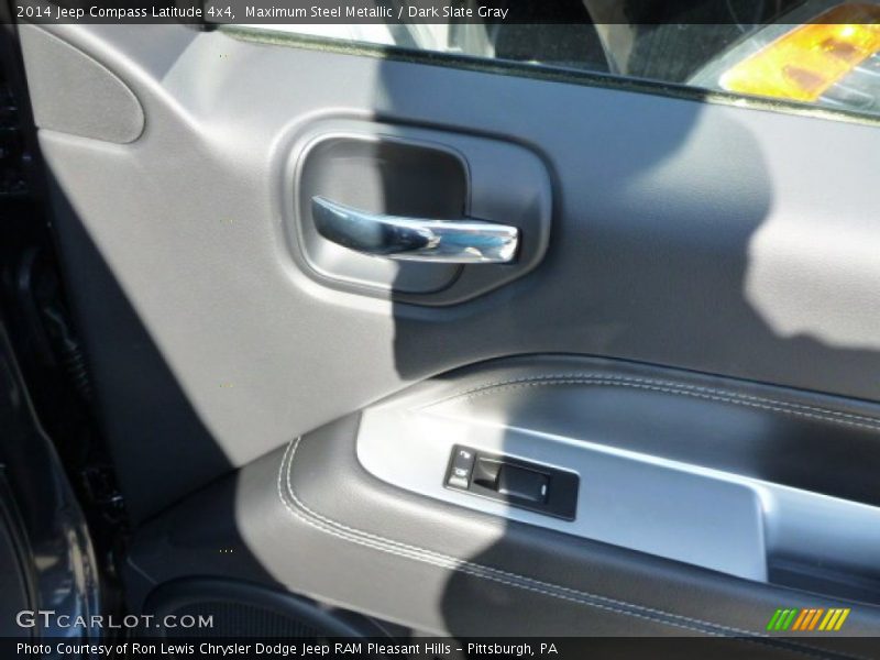 Maximum Steel Metallic / Dark Slate Gray 2014 Jeep Compass Latitude 4x4