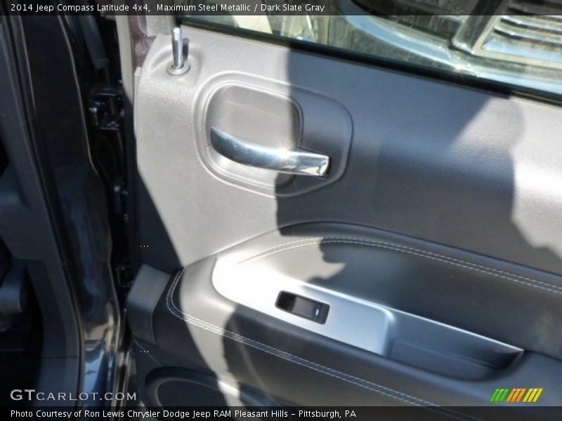 Maximum Steel Metallic / Dark Slate Gray 2014 Jeep Compass Latitude 4x4
