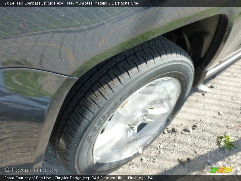 Maximum Steel Metallic / Dark Slate Gray 2014 Jeep Compass Latitude 4x4