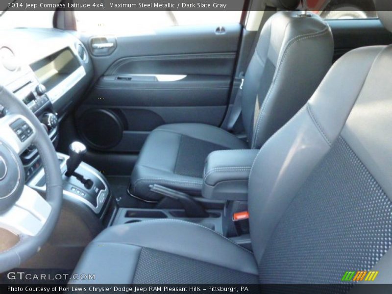 Maximum Steel Metallic / Dark Slate Gray 2014 Jeep Compass Latitude 4x4