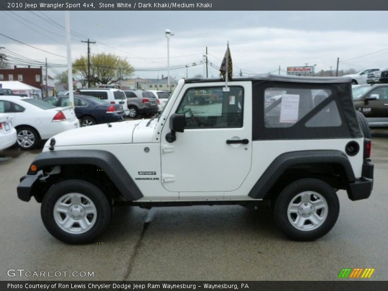  2010 Wrangler Sport 4x4 Stone White