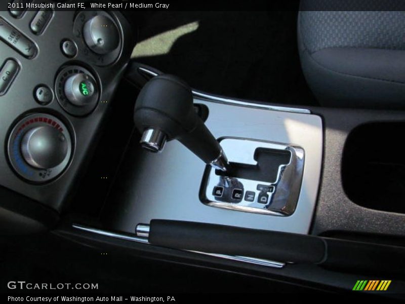 White Pearl / Medium Gray 2011 Mitsubishi Galant FE