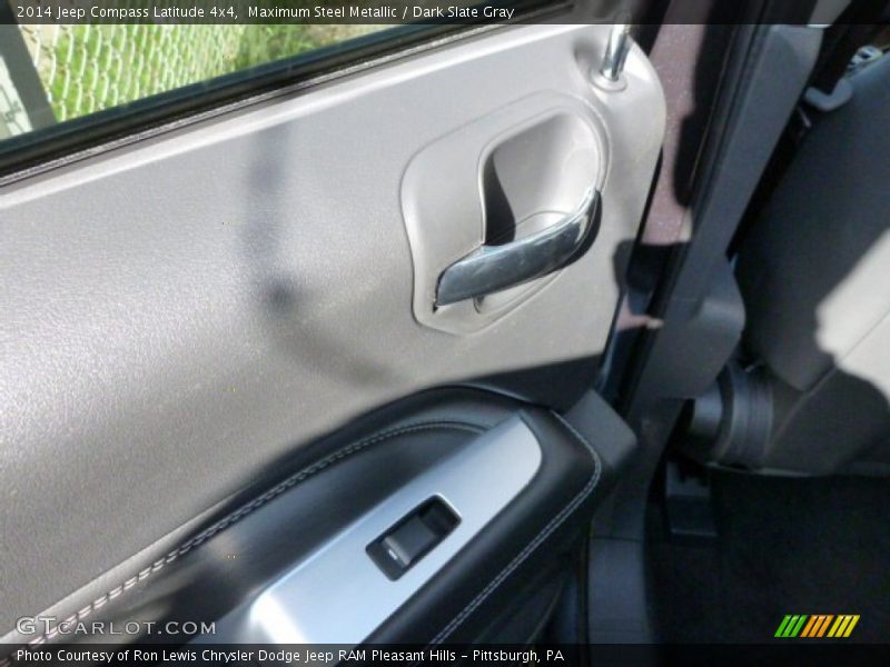 Maximum Steel Metallic / Dark Slate Gray 2014 Jeep Compass Latitude 4x4