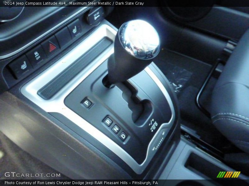 Maximum Steel Metallic / Dark Slate Gray 2014 Jeep Compass Latitude 4x4