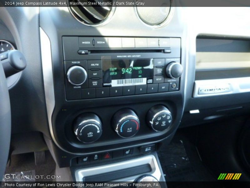 Maximum Steel Metallic / Dark Slate Gray 2014 Jeep Compass Latitude 4x4