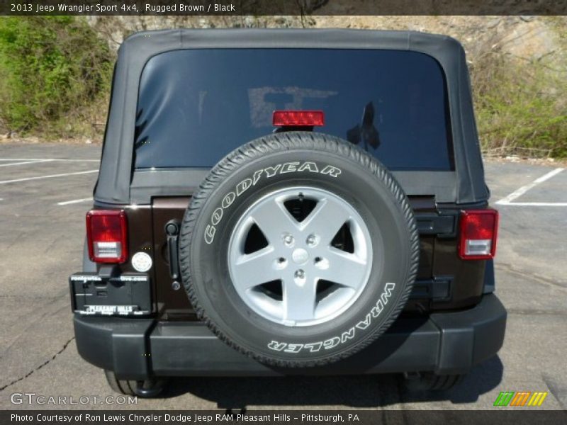 Rugged Brown / Black 2013 Jeep Wrangler Sport 4x4