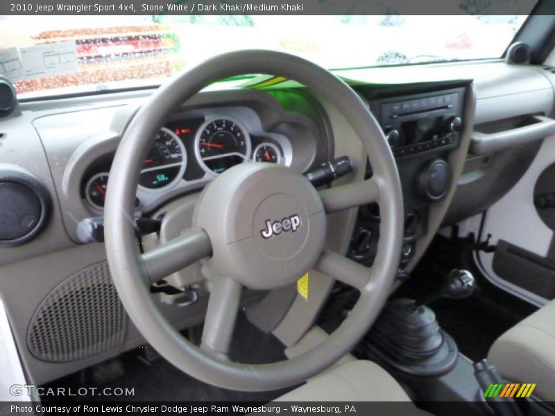  2010 Wrangler Sport 4x4 Steering Wheel