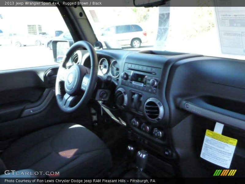 Rugged Brown / Black 2013 Jeep Wrangler Sport 4x4