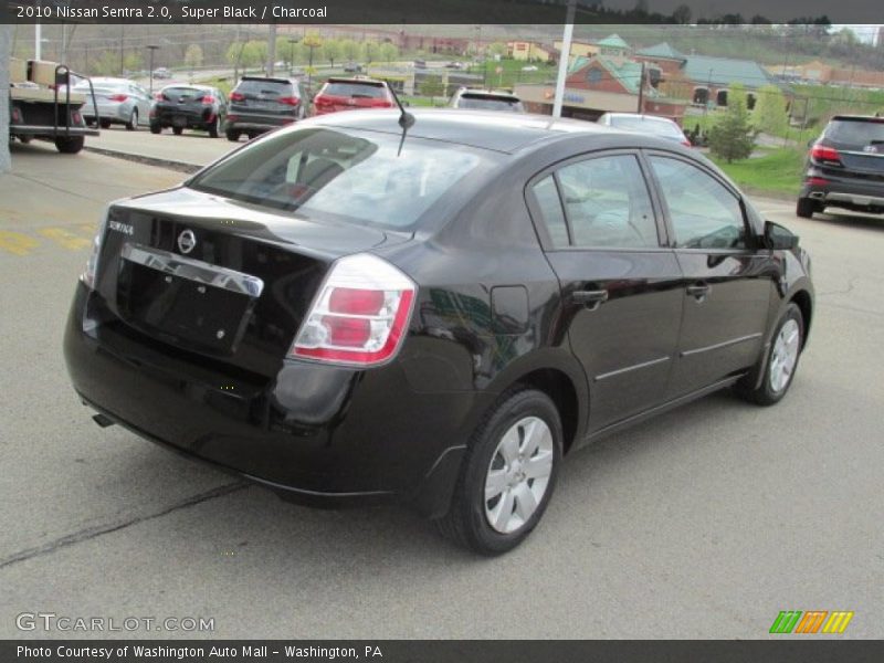 Super Black / Charcoal 2010 Nissan Sentra 2.0