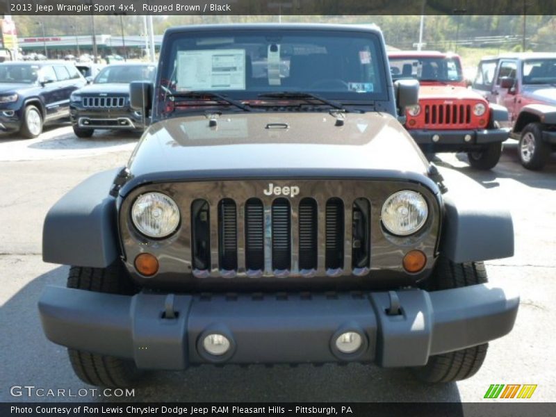 Rugged Brown / Black 2013 Jeep Wrangler Sport 4x4