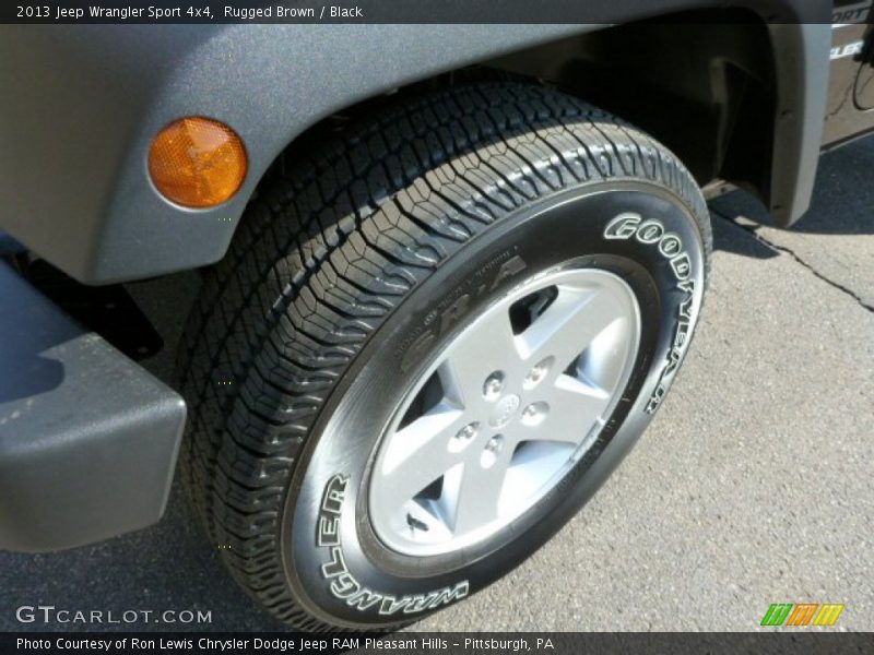 Rugged Brown / Black 2013 Jeep Wrangler Sport 4x4