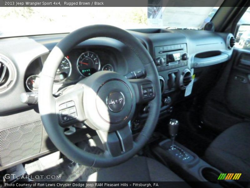 Rugged Brown / Black 2013 Jeep Wrangler Sport 4x4