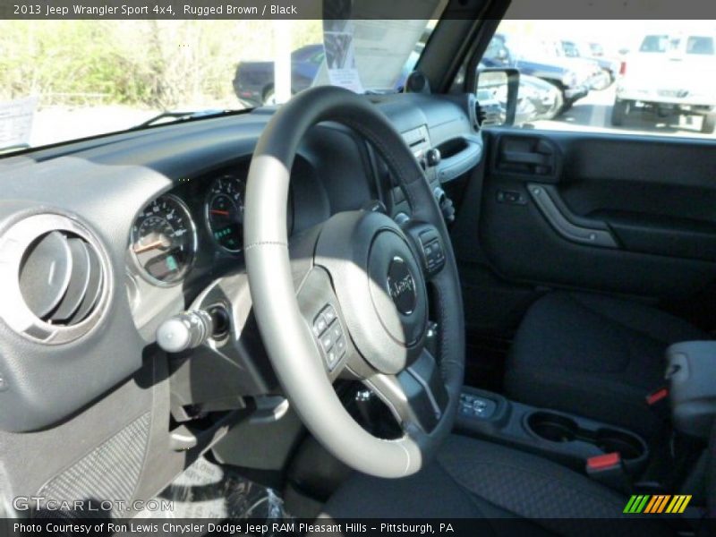 Rugged Brown / Black 2013 Jeep Wrangler Sport 4x4
