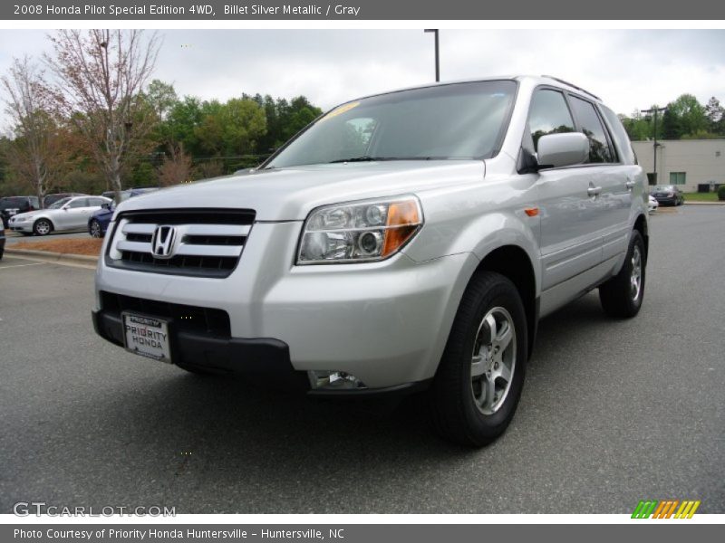 Billet Silver Metallic / Gray 2008 Honda Pilot Special Edition 4WD