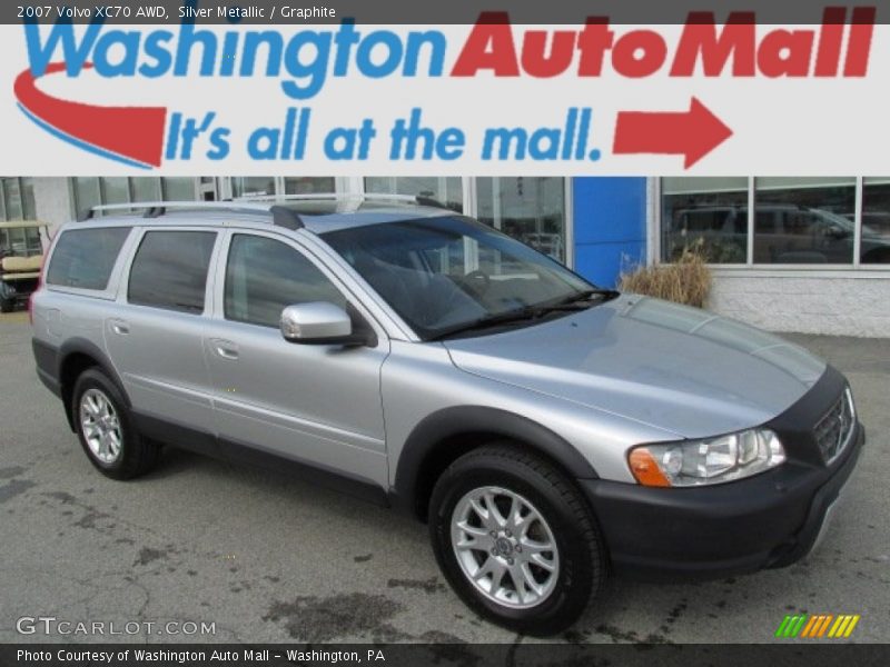 Silver Metallic / Graphite 2007 Volvo XC70 AWD