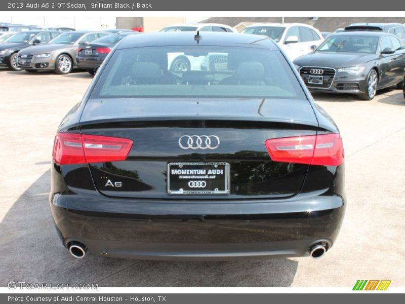 Brilliant Black / Black 2013 Audi A6 2.0T Sedan