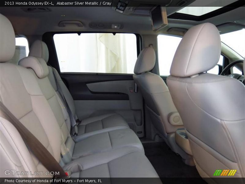 Alabaster Silver Metallic / Gray 2013 Honda Odyssey EX-L
