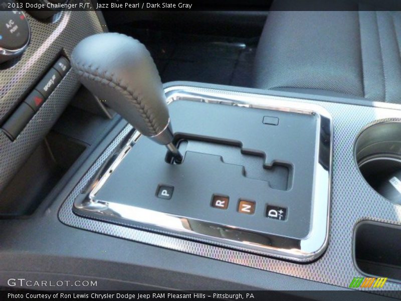 Jazz Blue Pearl / Dark Slate Gray 2013 Dodge Challenger R/T