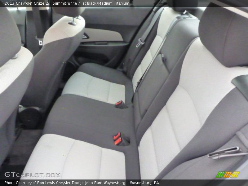 Summit White / Jet Black/Medium Titanium 2013 Chevrolet Cruze LS