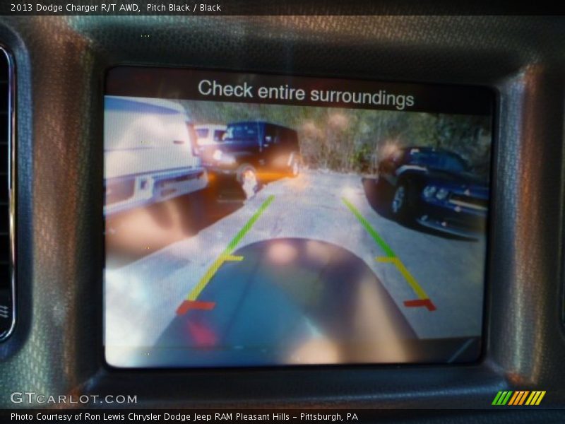 Pitch Black / Black 2013 Dodge Charger R/T AWD