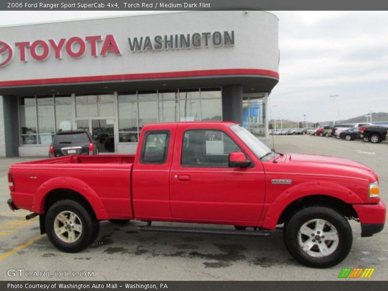 Torch Red / Medium Dark Flint 2006 Ford Ranger Sport SuperCab 4x4