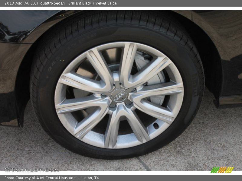 Brilliant Black / Velvet Beige 2013 Audi A6 3.0T quattro Sedan