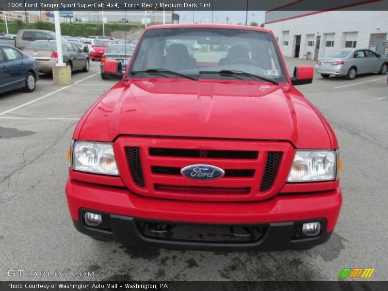Torch Red / Medium Dark Flint 2006 Ford Ranger Sport SuperCab 4x4