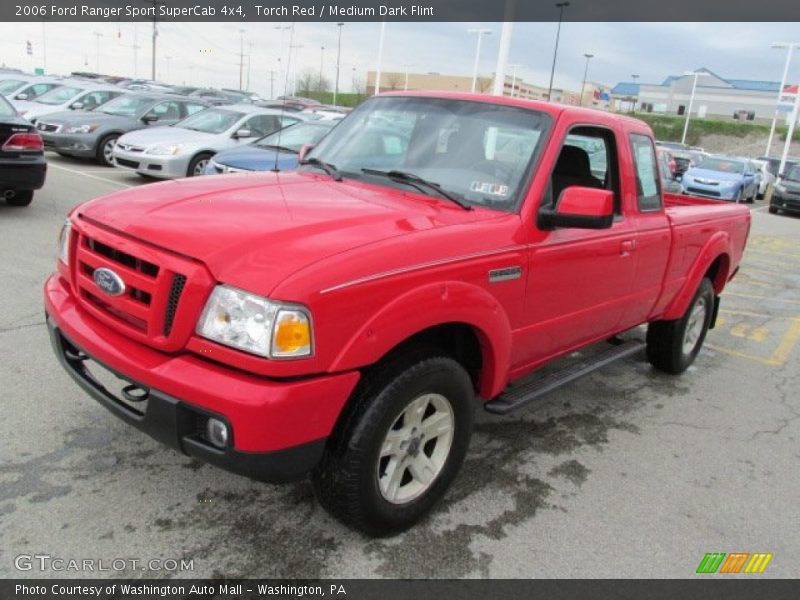 Torch Red / Medium Dark Flint 2006 Ford Ranger Sport SuperCab 4x4