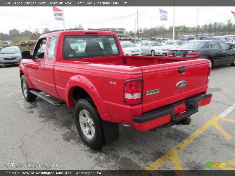 Torch Red / Medium Dark Flint 2006 Ford Ranger Sport SuperCab 4x4