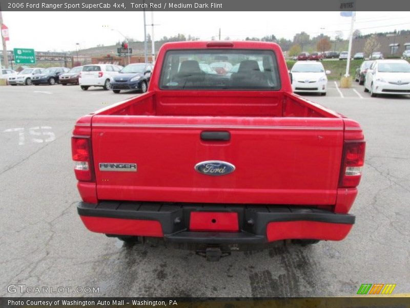 Torch Red / Medium Dark Flint 2006 Ford Ranger Sport SuperCab 4x4