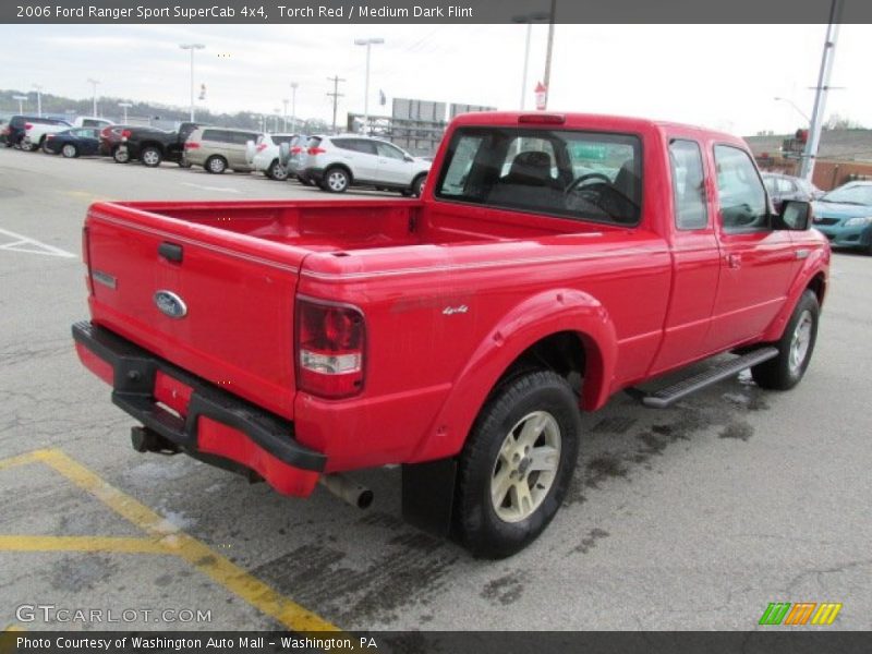 Torch Red / Medium Dark Flint 2006 Ford Ranger Sport SuperCab 4x4