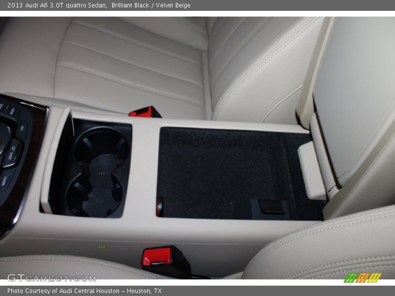 Brilliant Black / Velvet Beige 2013 Audi A6 3.0T quattro Sedan