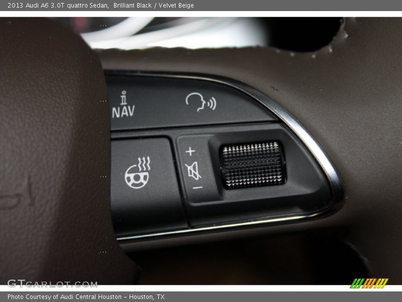 Brilliant Black / Velvet Beige 2013 Audi A6 3.0T quattro Sedan