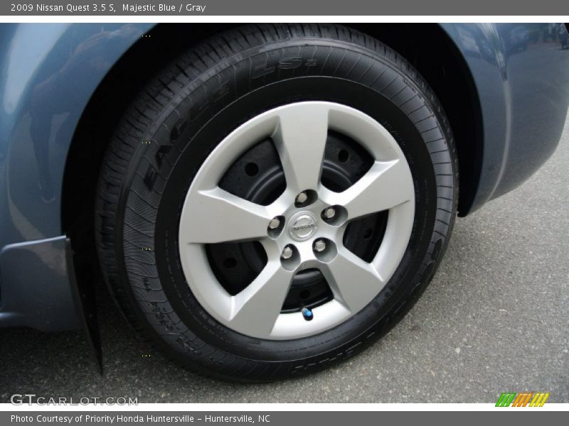 Majestic Blue / Gray 2009 Nissan Quest 3.5 S