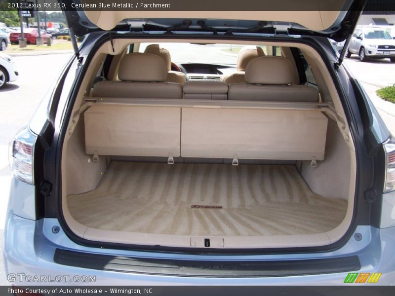 Cerulean Blue Metallic / Parchment 2012 Lexus RX 350