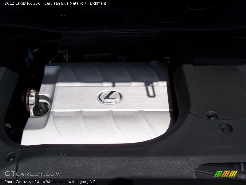 Cerulean Blue Metallic / Parchment 2012 Lexus RX 350