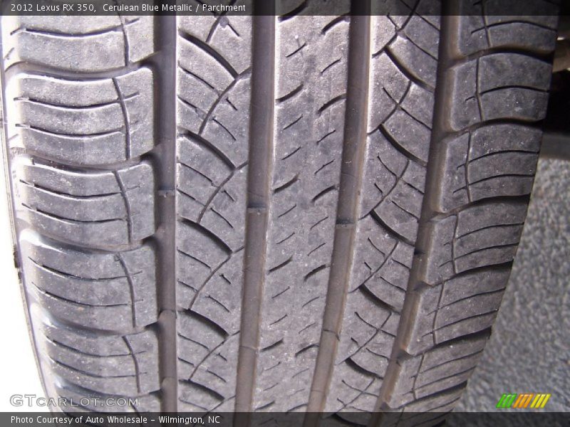Cerulean Blue Metallic / Parchment 2012 Lexus RX 350