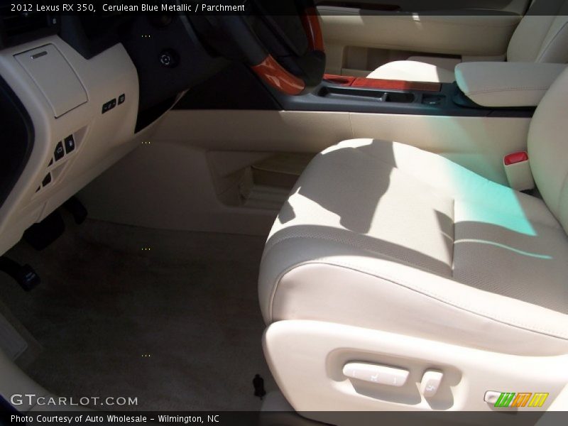 Cerulean Blue Metallic / Parchment 2012 Lexus RX 350