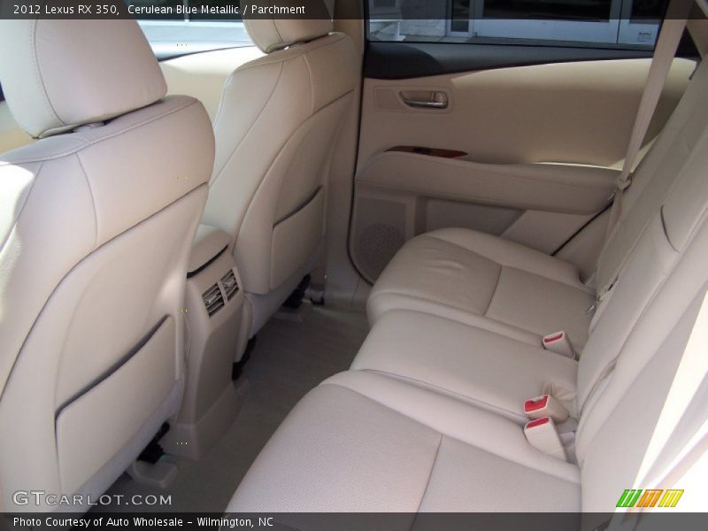 Cerulean Blue Metallic / Parchment 2012 Lexus RX 350
