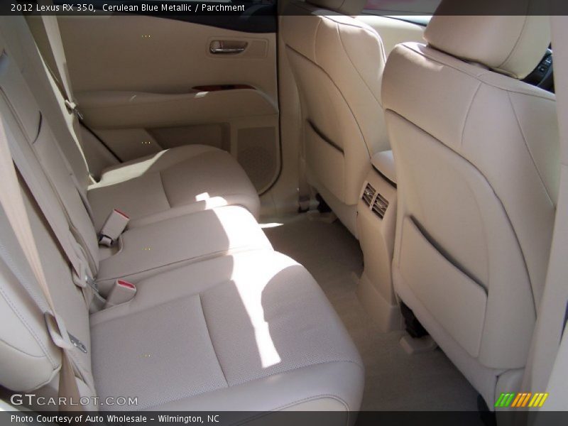 Cerulean Blue Metallic / Parchment 2012 Lexus RX 350
