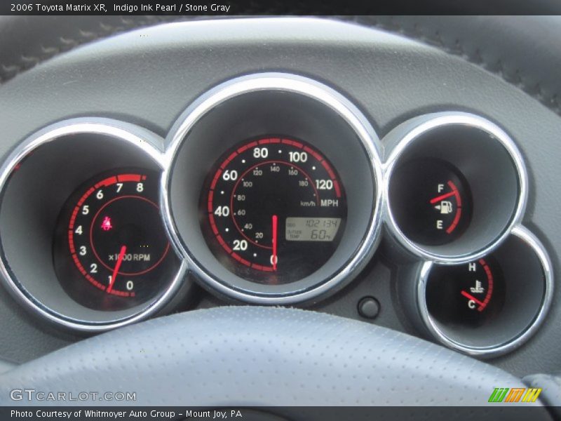 Indigo Ink Pearl / Stone Gray 2006 Toyota Matrix XR