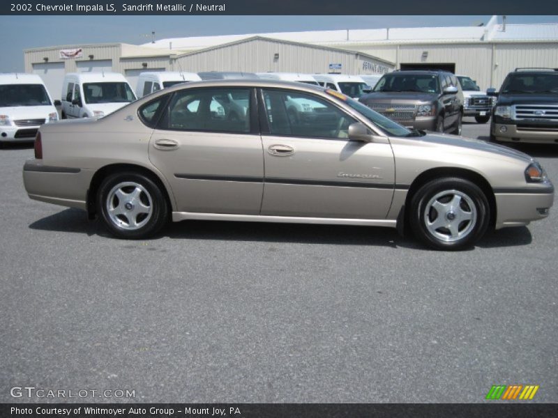 Sandrift Metallic / Neutral 2002 Chevrolet Impala LS