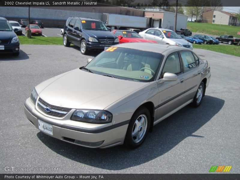 Sandrift Metallic / Neutral 2002 Chevrolet Impala LS