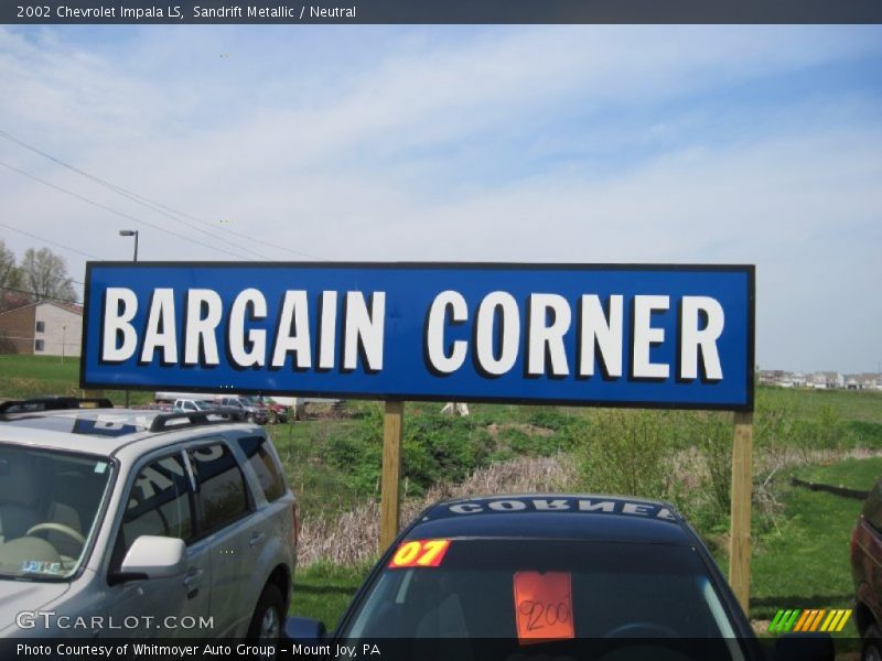 Sandrift Metallic / Neutral 2002 Chevrolet Impala LS