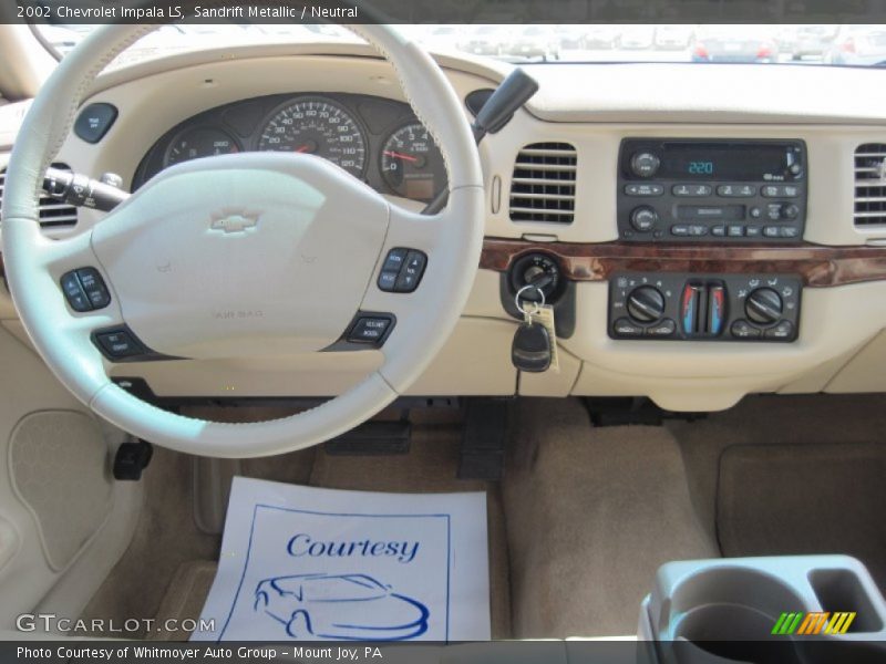 Sandrift Metallic / Neutral 2002 Chevrolet Impala LS