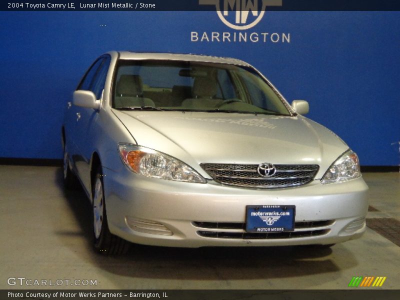 Lunar Mist Metallic / Stone 2004 Toyota Camry LE